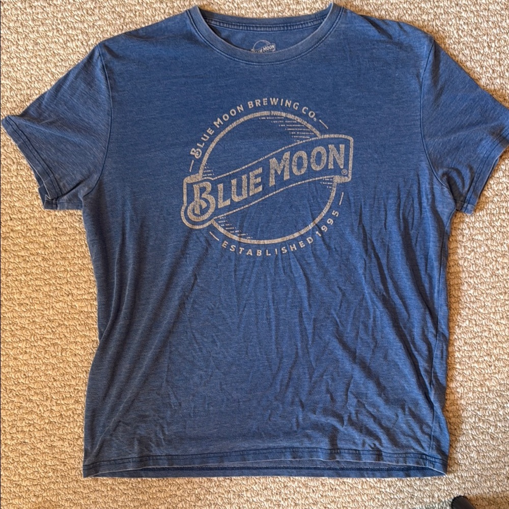Lucky Brand Blue Graphic Tee